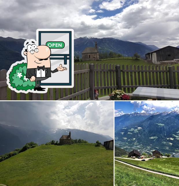 Puoi goderti l'aria fresca dal dehors di Locanda Platzmairhof