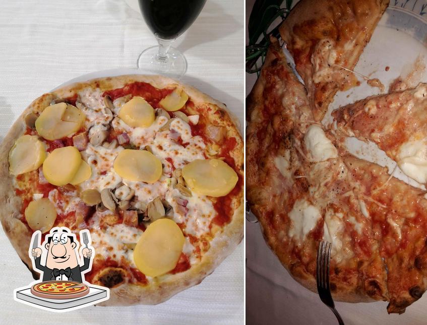 Essayez des pizzas à La Grotta