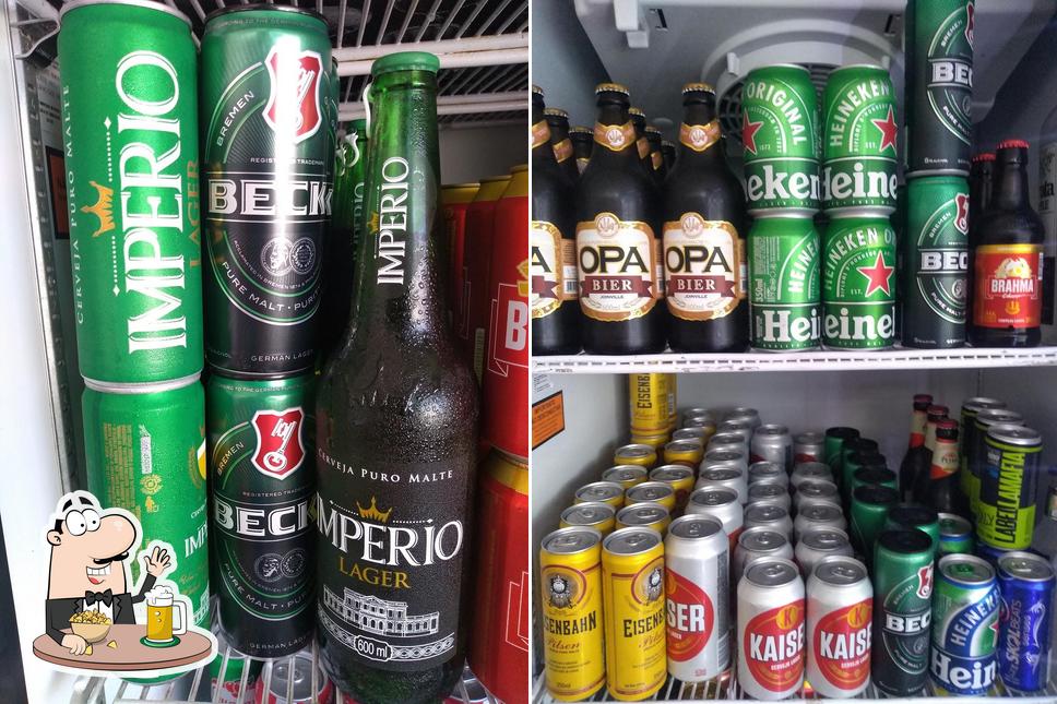 Peça uma tulipa de cerveja leve ou escura