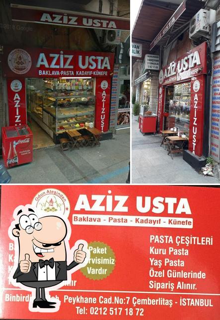 Aziz Usta Baklava Pasta Kadayif Kunefe Turkey Restaurant Reviews