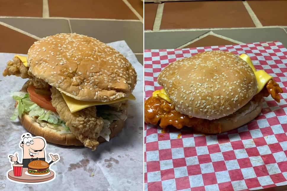 Order a burger at Di's Restaurant