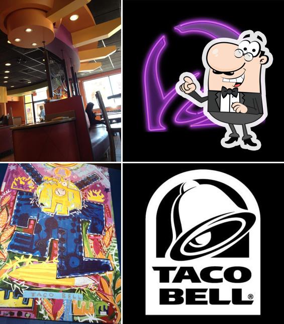 The interior of Taco Bell