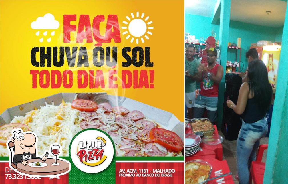 Comida em Ligue Pizza