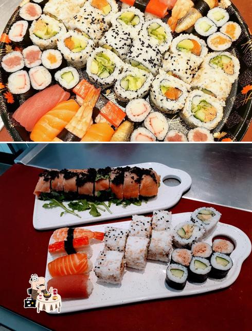 Platos en Sushi plus