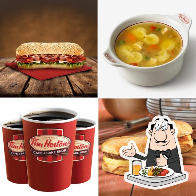 Nourriture à Tim Hortons