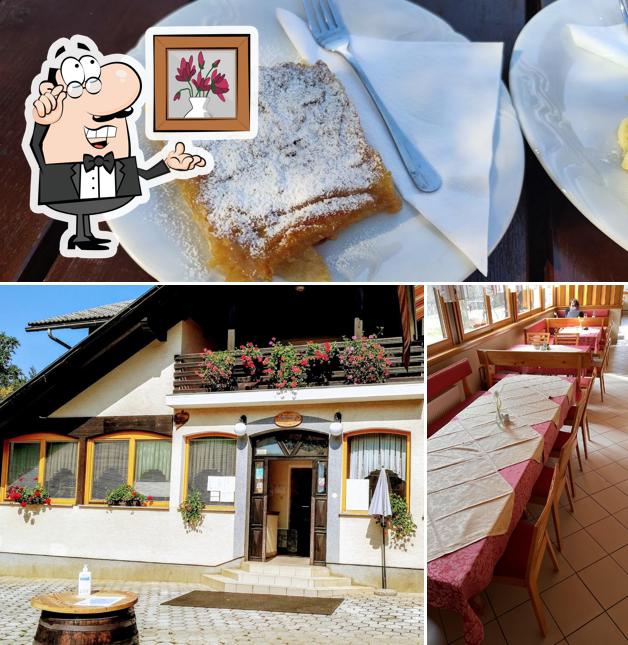 Las imágenes de interior y comida en Gostilna Bormes