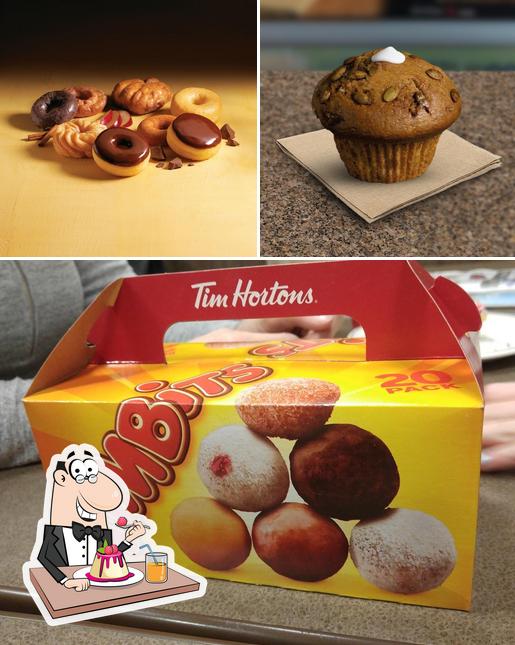 Tim Hortons propose une sélection de desserts