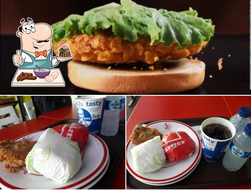 KFC sert un nombre de plats sucrés