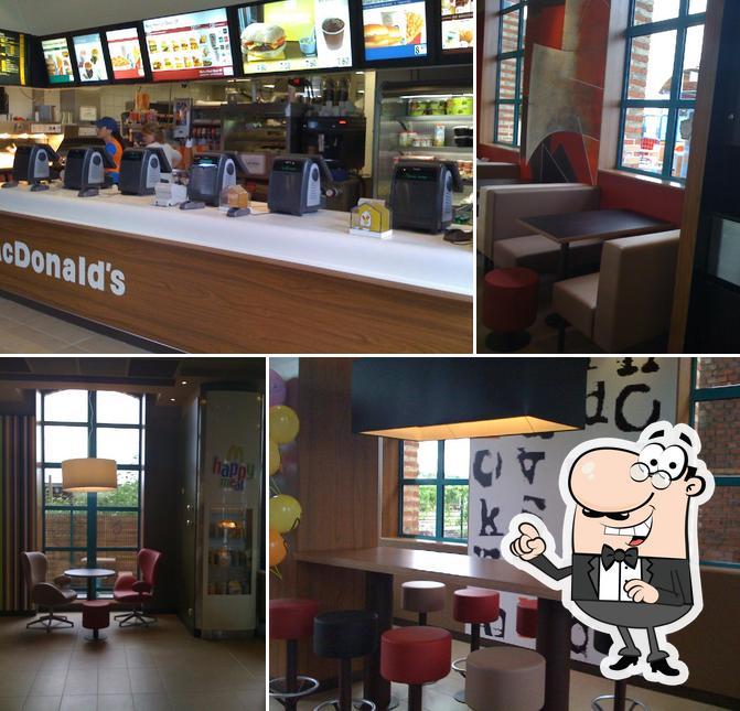 L'intérieur de McDonald's