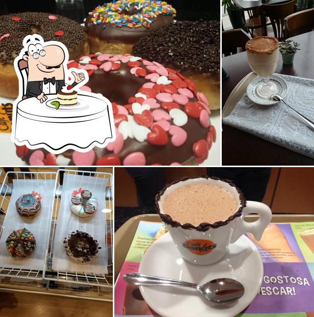 Nobel Bookstore & Café Donuts provides a variety of desserts