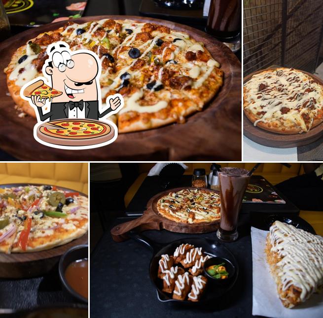 Try out various types of pizza