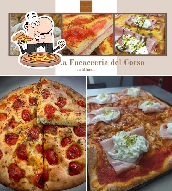 Ordina una pizza a Caffetteria Focacceria del Corso Monteiasi