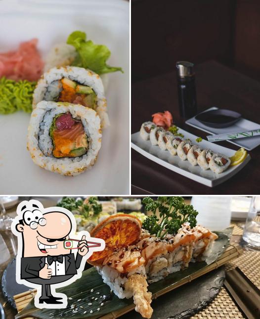 Ordina le diverse opzioni di sushi