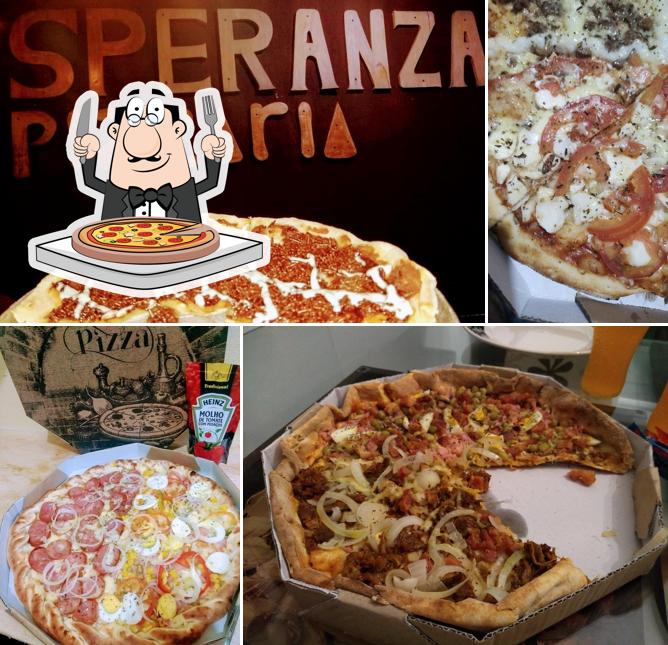 Consiga pizza no Speranza Pizzaria