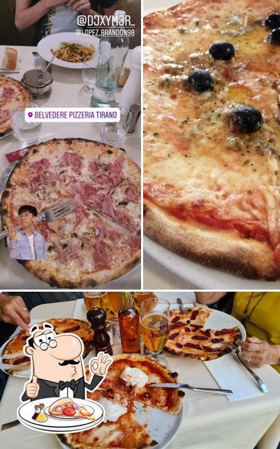 Scegli una pizza a Ristorante Pizzeria Belvedere Tirano