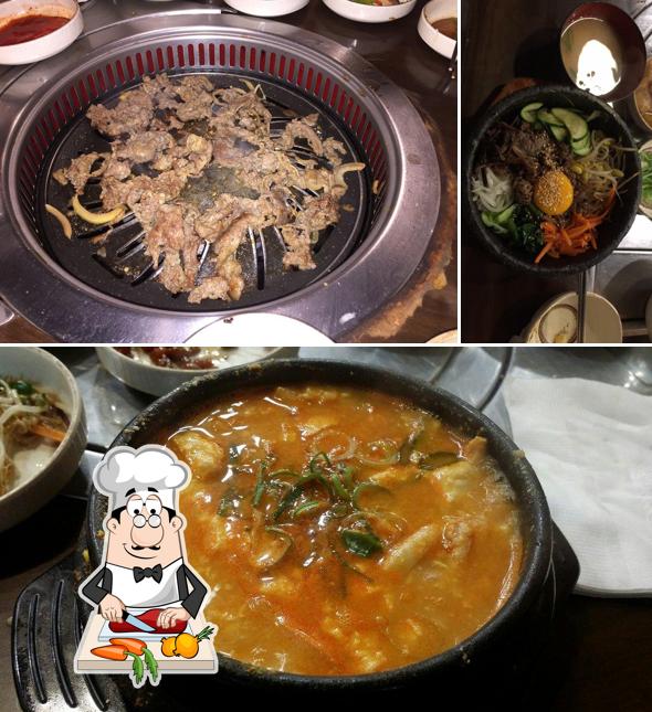 Пибимпап в "The Ttokssam Age Korean BBQ Restaurant"