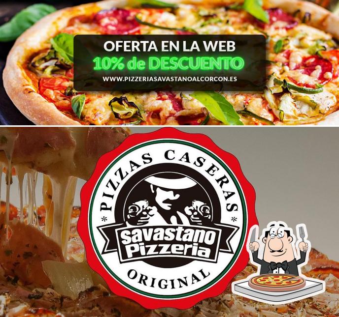 В "Pizzería Savastano Alcorcón" вы можете заказать пиццу