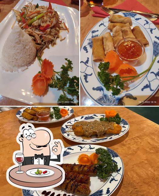 Platos en Mekong Delta Asia Restaurant und Sushi-Bar