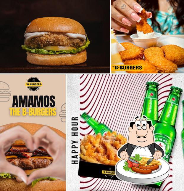 Comida em The B-Burgers -Franquia Carlinhos Maia