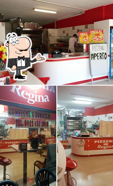 L'intérieur de Pizzeria Regina