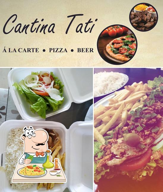 Comida em Cantina Tati (Prato Feito)