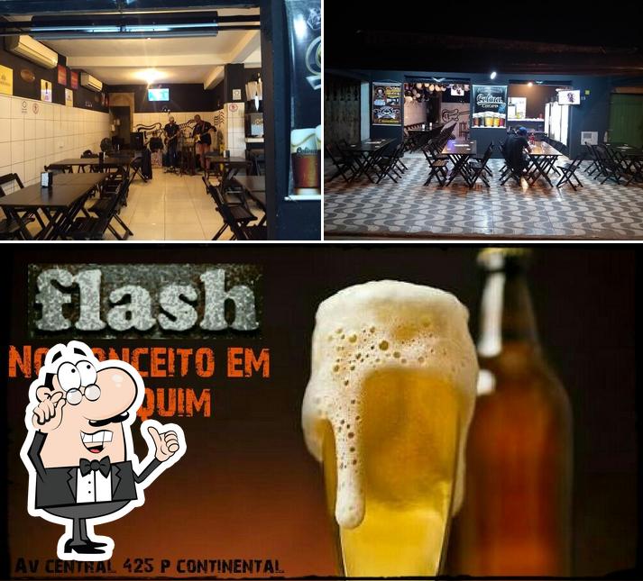 Dê uma olhada a ilustração apresentando interior e cerveja no Flash Butiquim