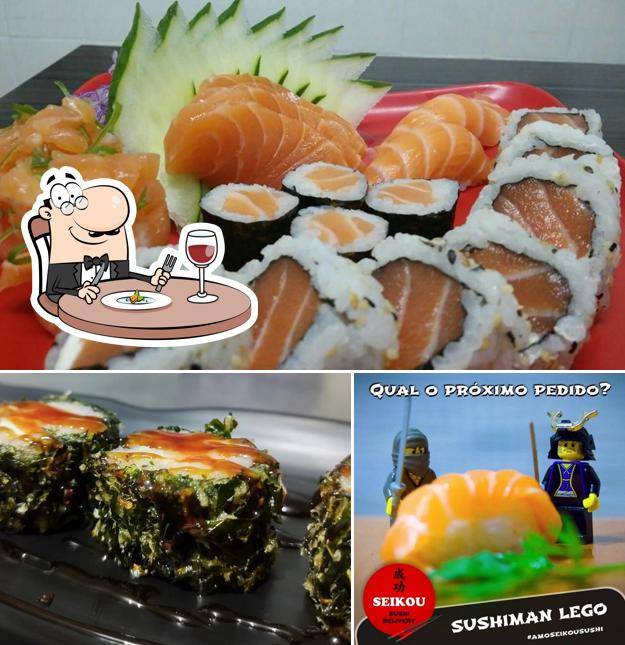 Comida em Dekiru sushi