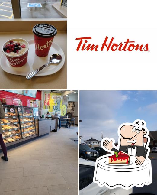 Tim Hortons offre une variété de desserts