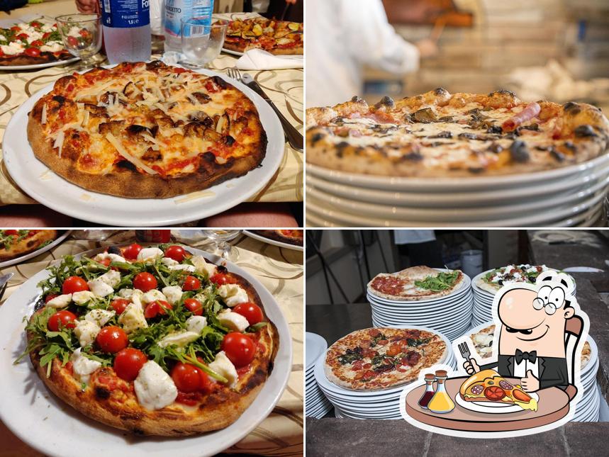 Choisissez différents genres de pizzas
