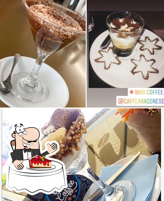 Wiki Coffee offre un'ampia gamma di dolci