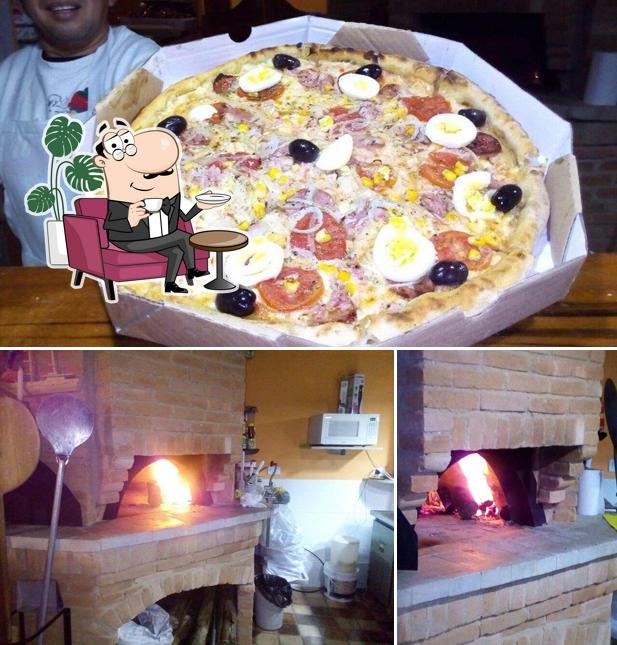 A Miracolo Disk Pizza se destaca pelo interior e pizza