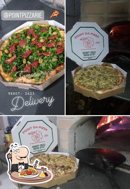 No Point da Pizza, você pode pedir pizza