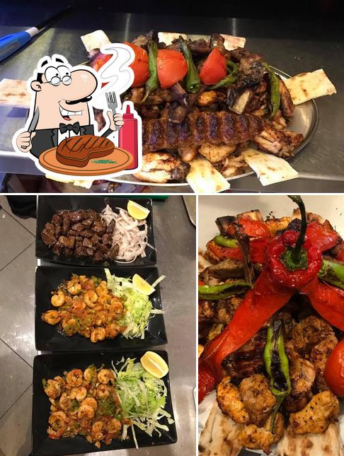 Order meat meals at Manor Mangal