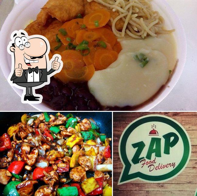 Look at this image of Zap Food Delivery