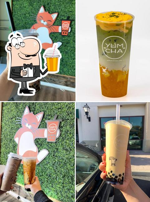 Caf Yum Cha Boba Tea More Brentwood Carta del restaurante y