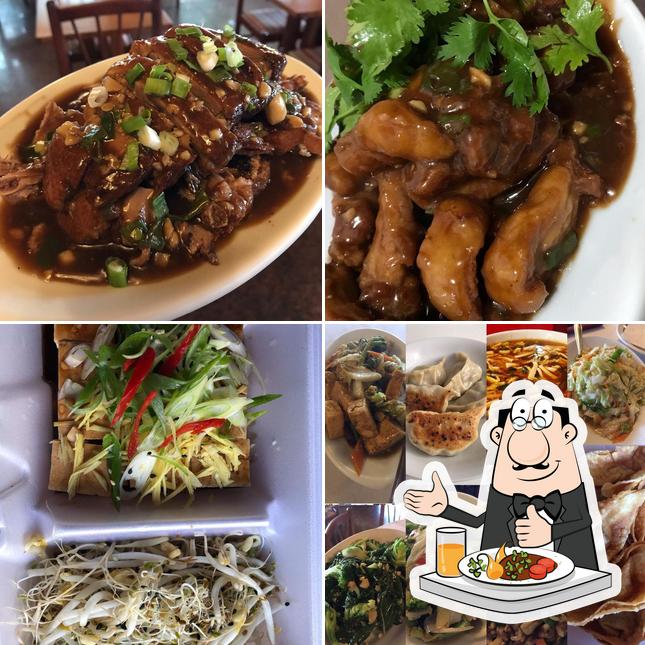 Platos en Restaurante Chon Kou