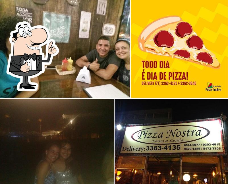 See this pic of Pizza Nostra