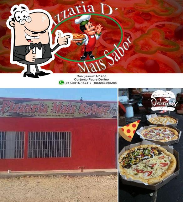 Look at this picture of Pizzaria Mais Sabor