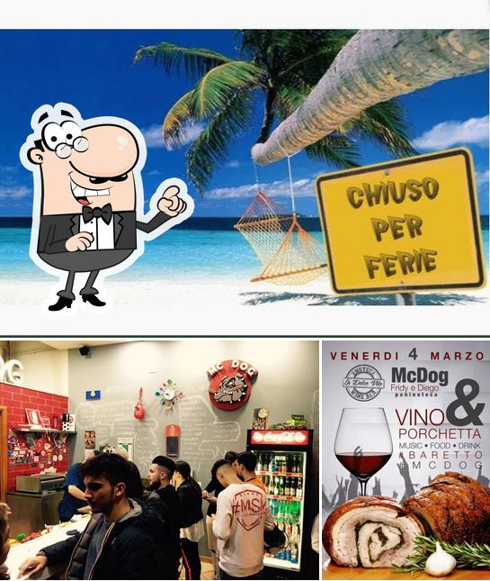 Tra le diverse cose da MC DOG Naples si possono trovare la interni e vino