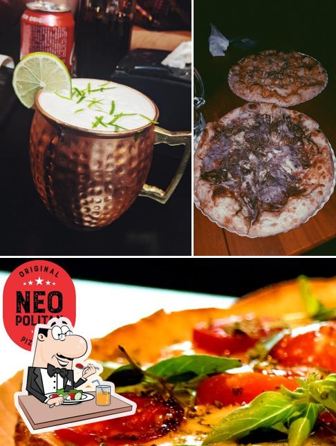 Comida em Neopolitan Pizza e Bar