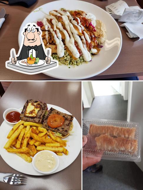 Meals at Zara's Turkish cafe