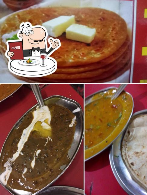 Food at Bhardwaj Eating Point