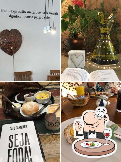 Comida em Fika Cafés Especiais