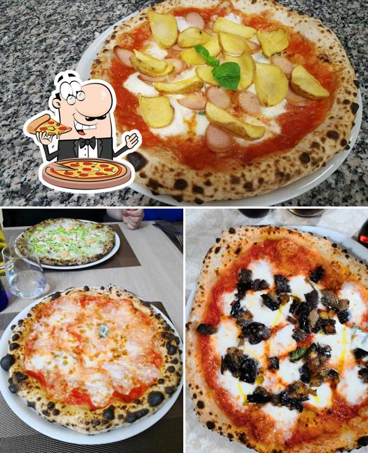 Choisissez des pizzas à La Signora di Salerno