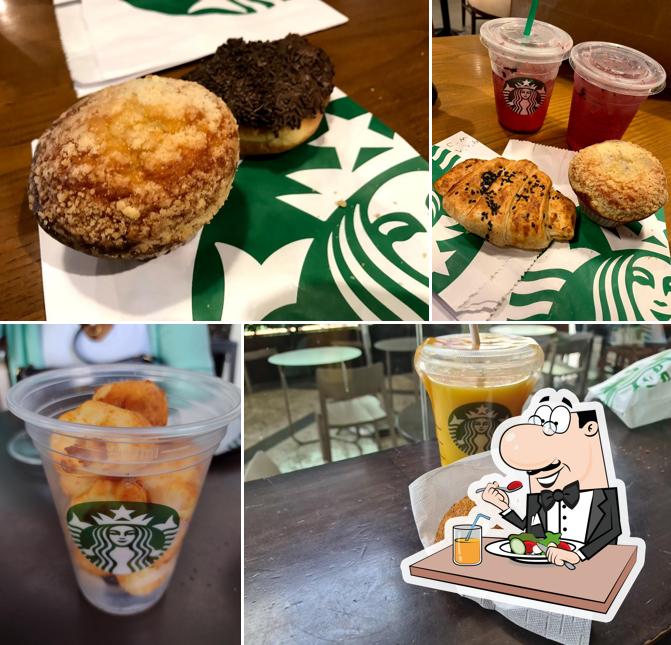 Comida em Starbucks