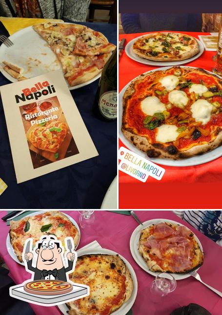 Pick pizza at Bella Napoli