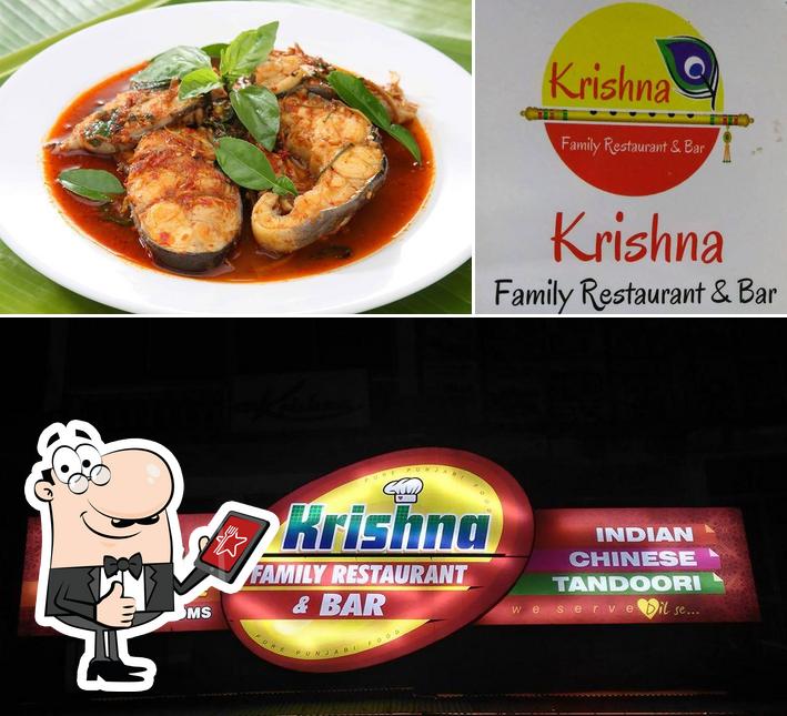 See this pic of Krishna veg restaurant