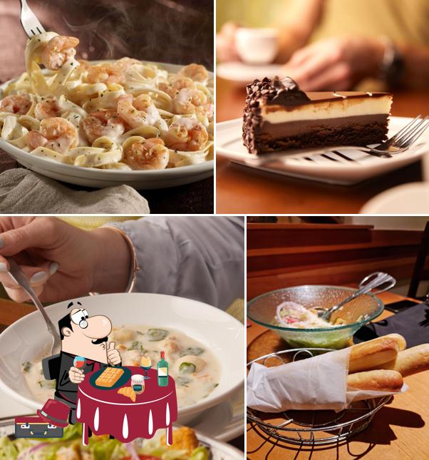 Don’t forget to order a dessert at Olive Garden Italian Restaurant