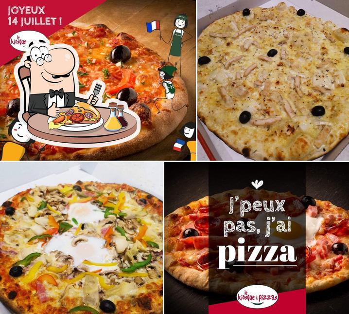 Choisissez des pizzas à Le Kiosque à Pizzas