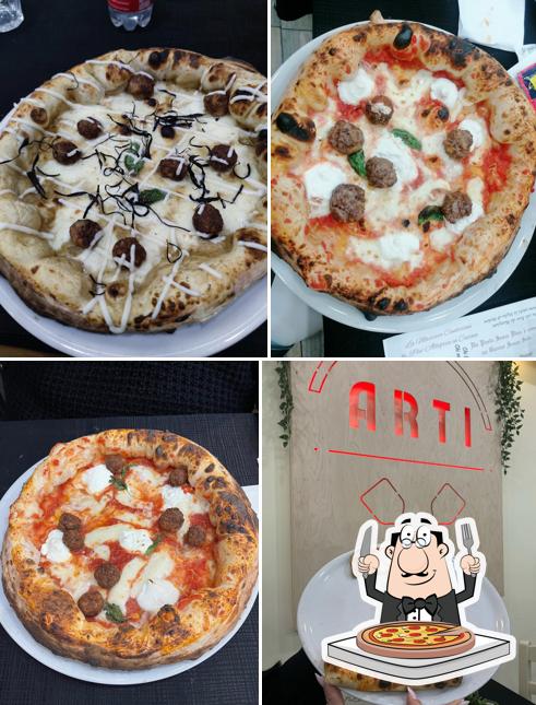 Scegli una pizza a ARTI Pizzaria